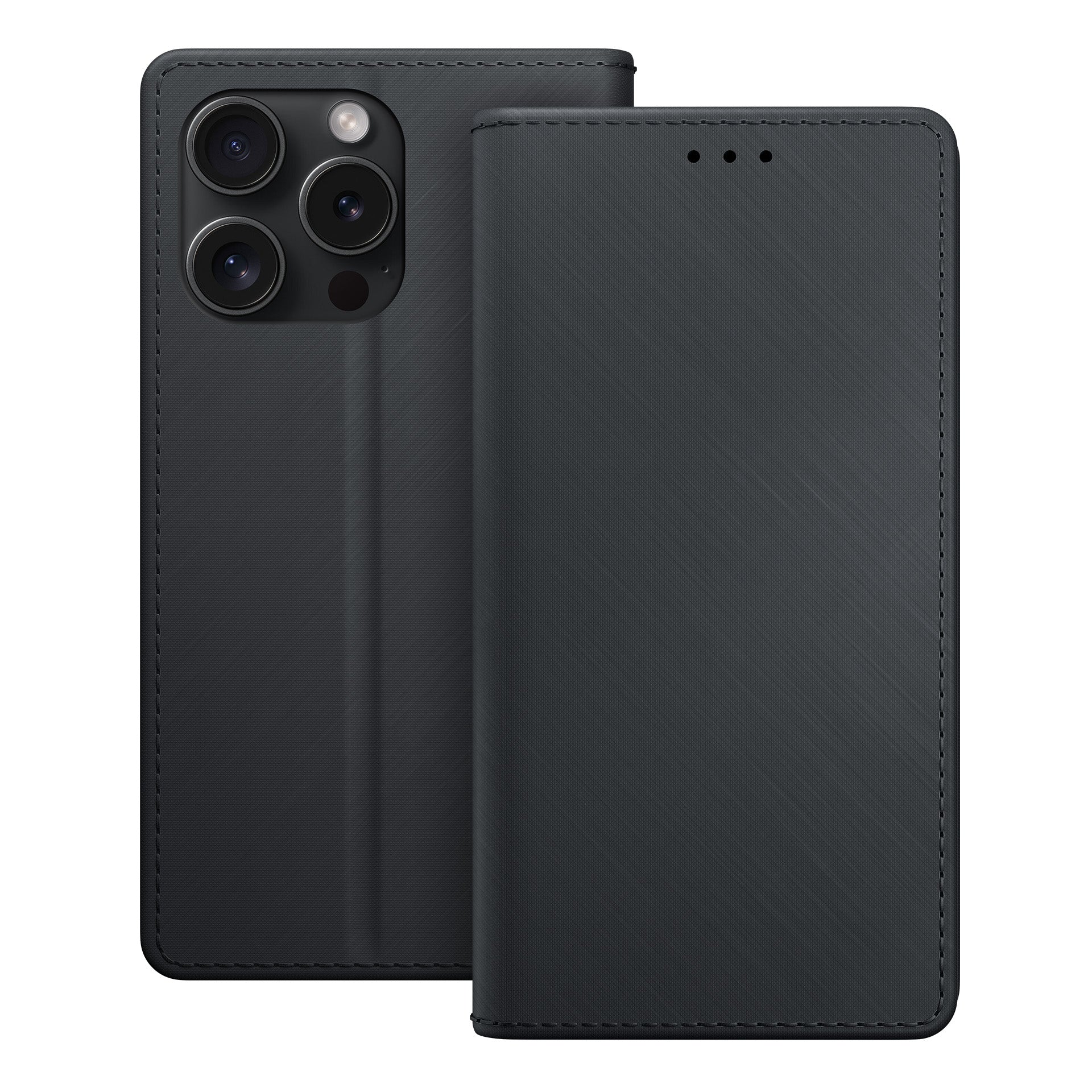 3mk Piniginės dėklas, skirtas iPhone 15 Pro Max – juodas