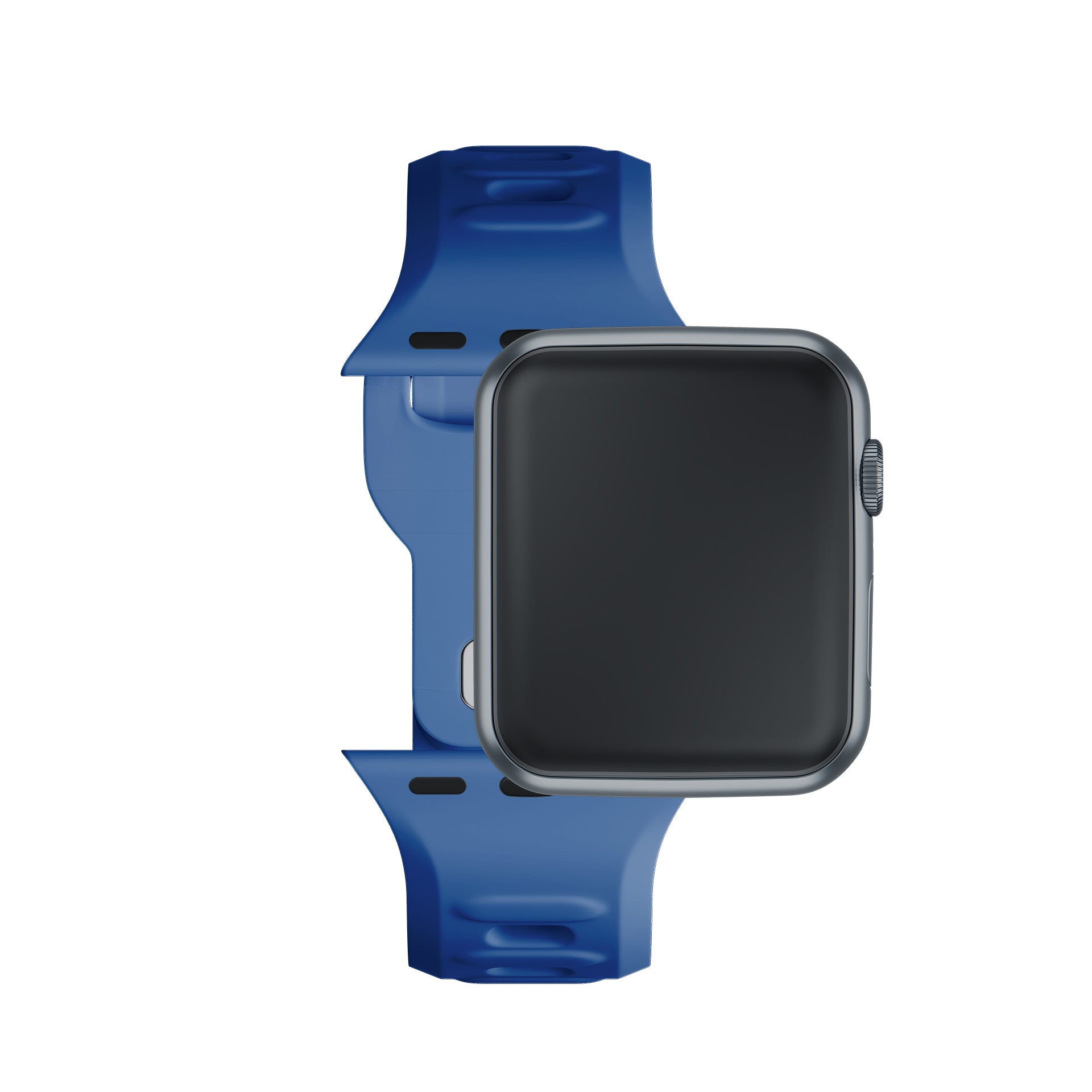 3mk silikoninis laikrodžio dirželis, skirtas Apple Watch 38 / 40 / 41 mm - mėlynas