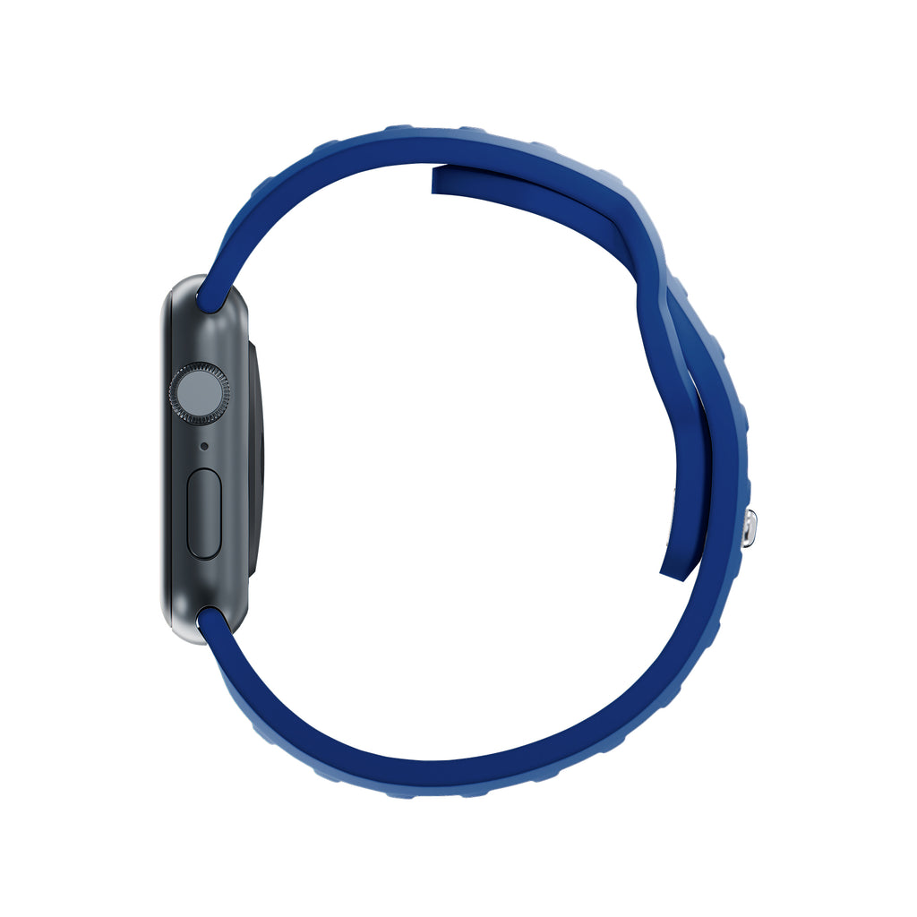 3mk silikoninis laikrodžio dirželis, skirtas Apple Watch 38 / 40 / 41 mm - mėlynas