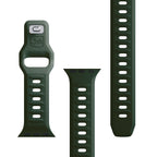 3mk silikoninis laikrodžio dirželis, skirtas Apple Watch 38 / 40 / 41 mm - žalias