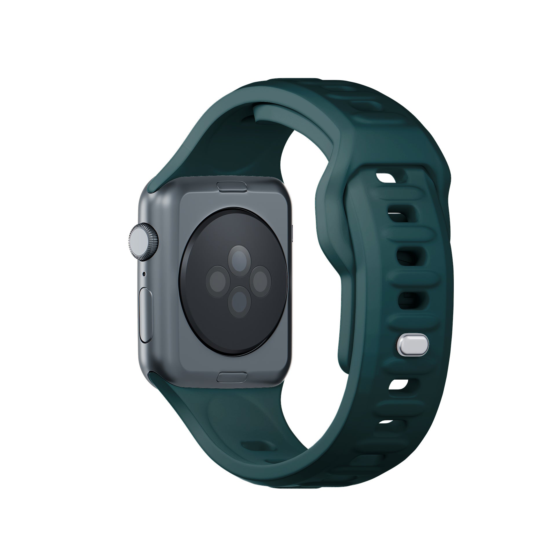 3mk silikoninis laikrodžio dirželis, skirtas Apple Watch 38 / 40 / 41 mm - žalias