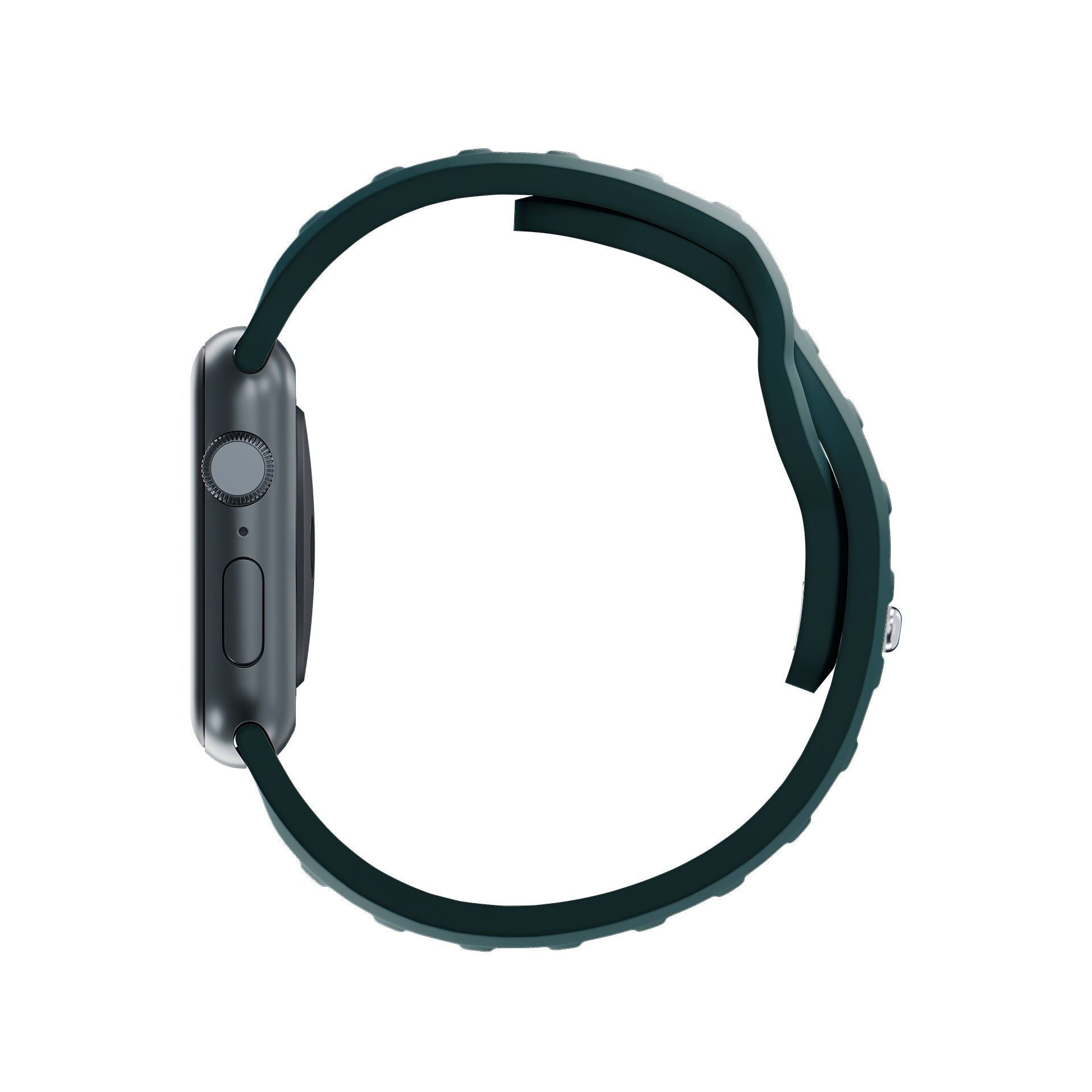 3mk silikoninis laikrodžio dirželis, skirtas Apple Watch 38 / 40 / 41 mm - žalias