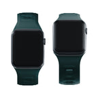 3mk silikoninis laikrodžio dirželis, skirtas Apple Watch 38 / 40 / 41 mm - žalias