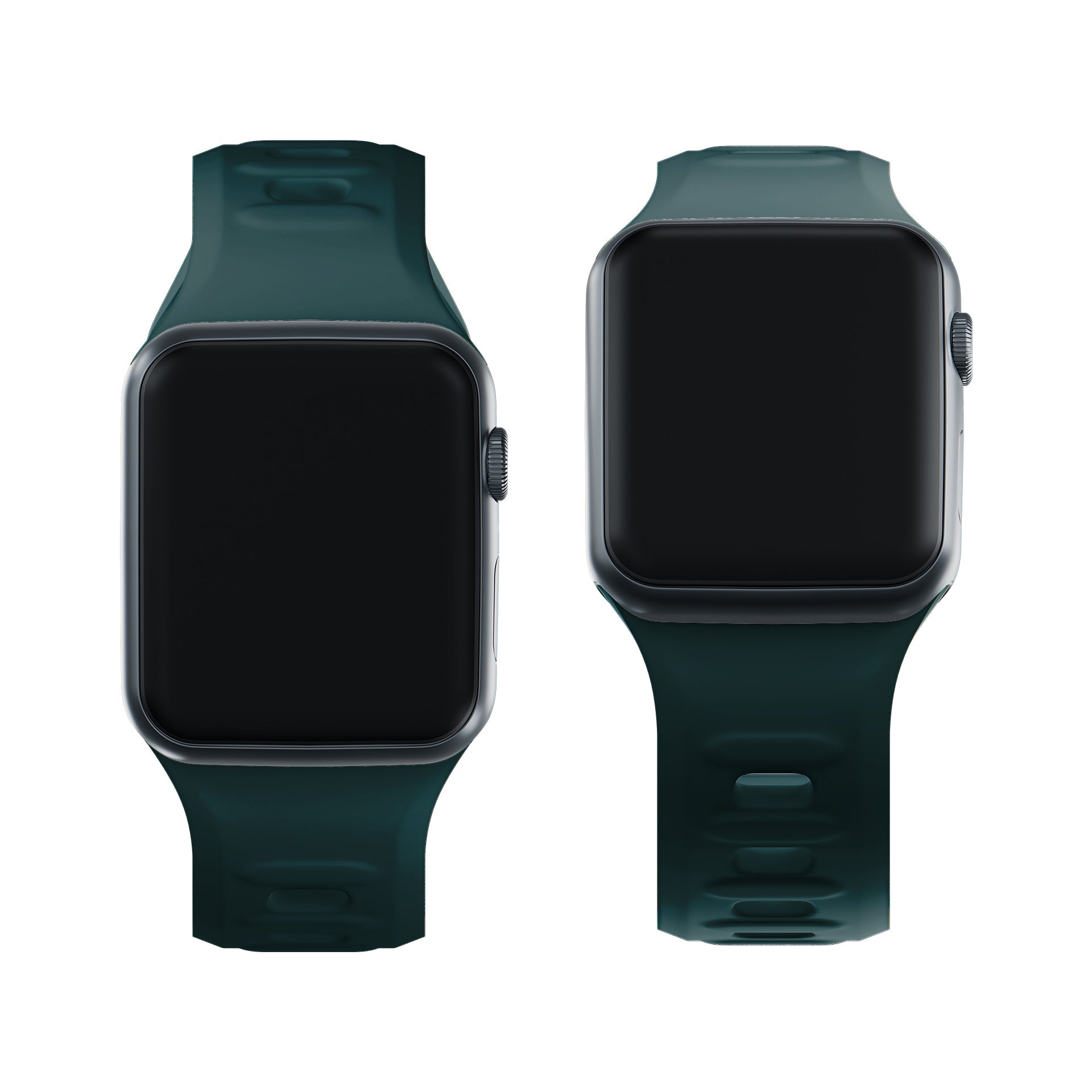 3mk silikoninis laikrodžio dirželis, skirtas Apple Watch 38 / 40 / 41 mm - žalias