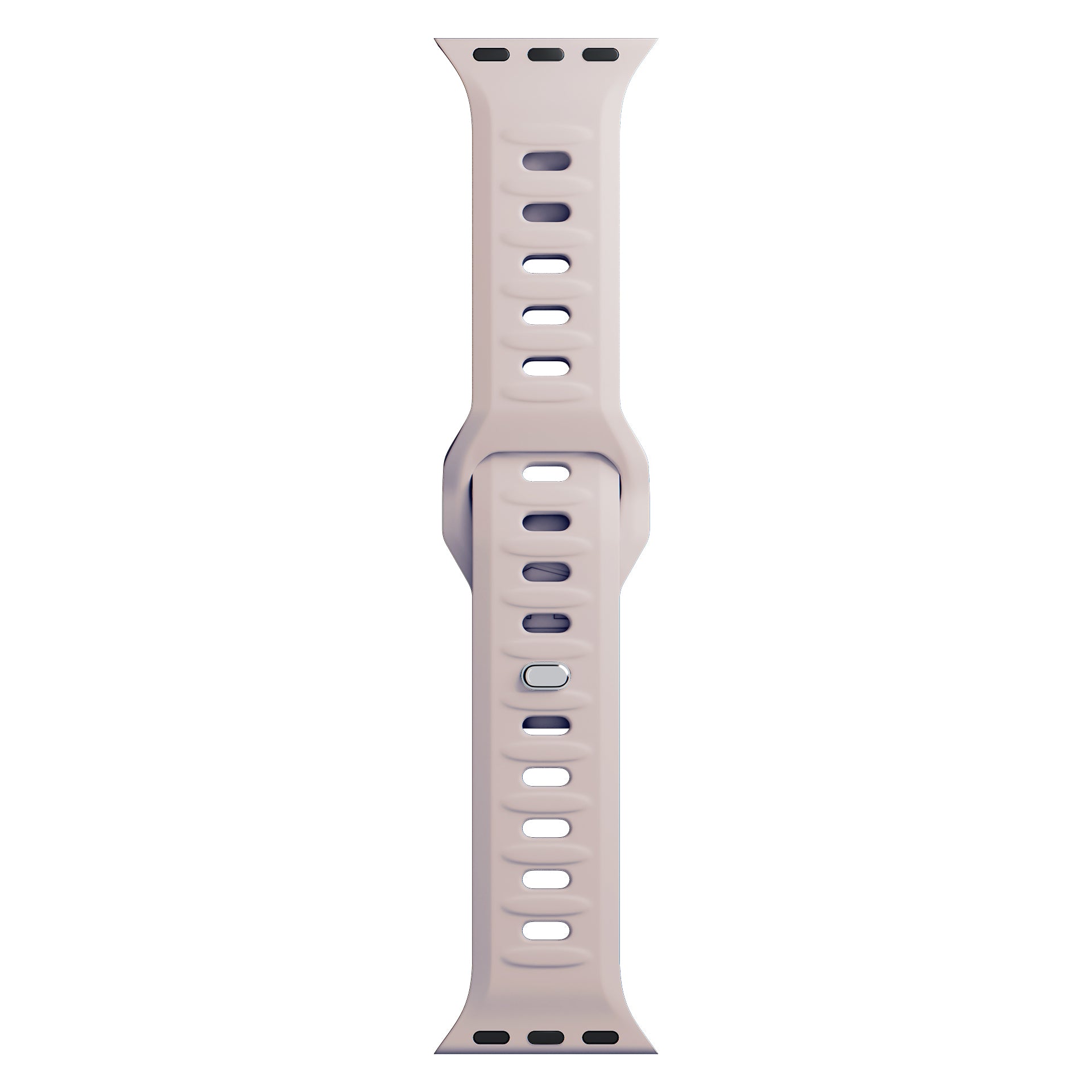 3mk silikoninis laikrodžio dirželis, skirtas Apple Watch 38/40/41 mm – smėlio spalvos