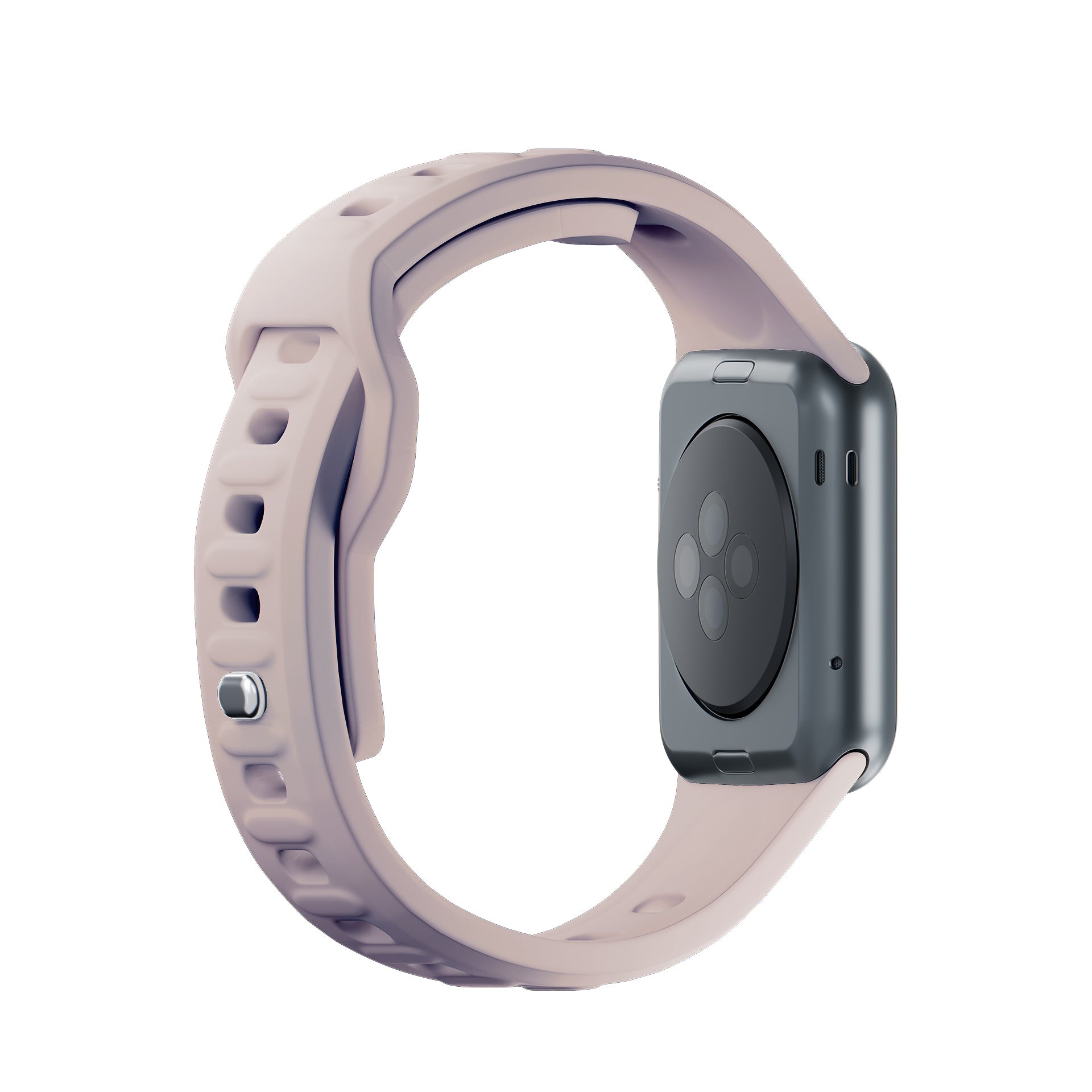 3mk silikoninis laikrodžio dirželis, skirtas Apple Watch 38/40/41 mm – smėlio spalvos