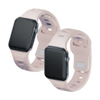 3mk silikoninis laikrodžio dirželis, skirtas Apple Watch 38/40/41 mm – smėlio spalvos
