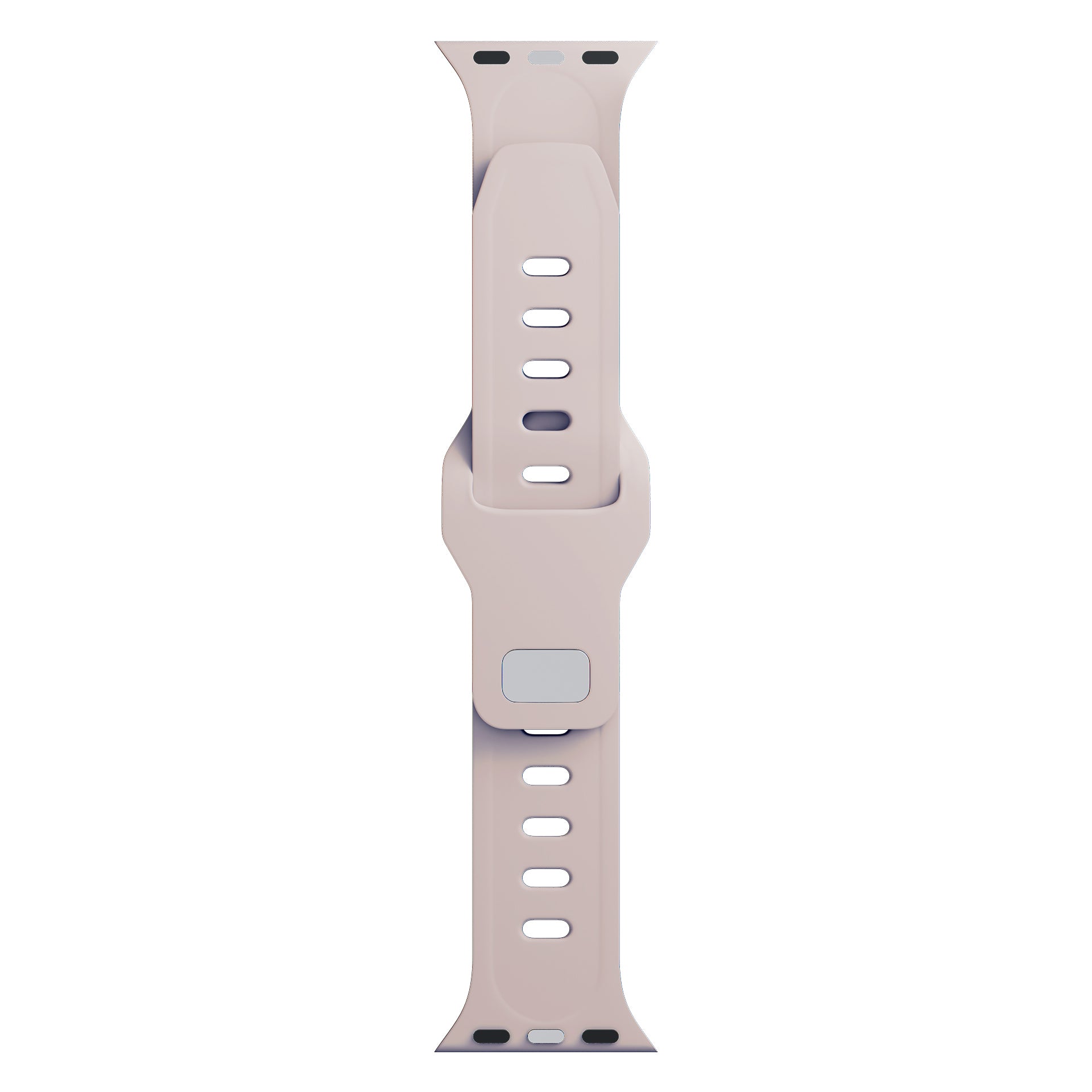 3mk silikoninis laikrodžio dirželis, skirtas Apple Watch 38/40/41 mm – smėlio spalvos