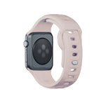 3mk silikoninis laikrodžio dirželis, skirtas Apple Watch 38/40/41 mm – smėlio spalvos