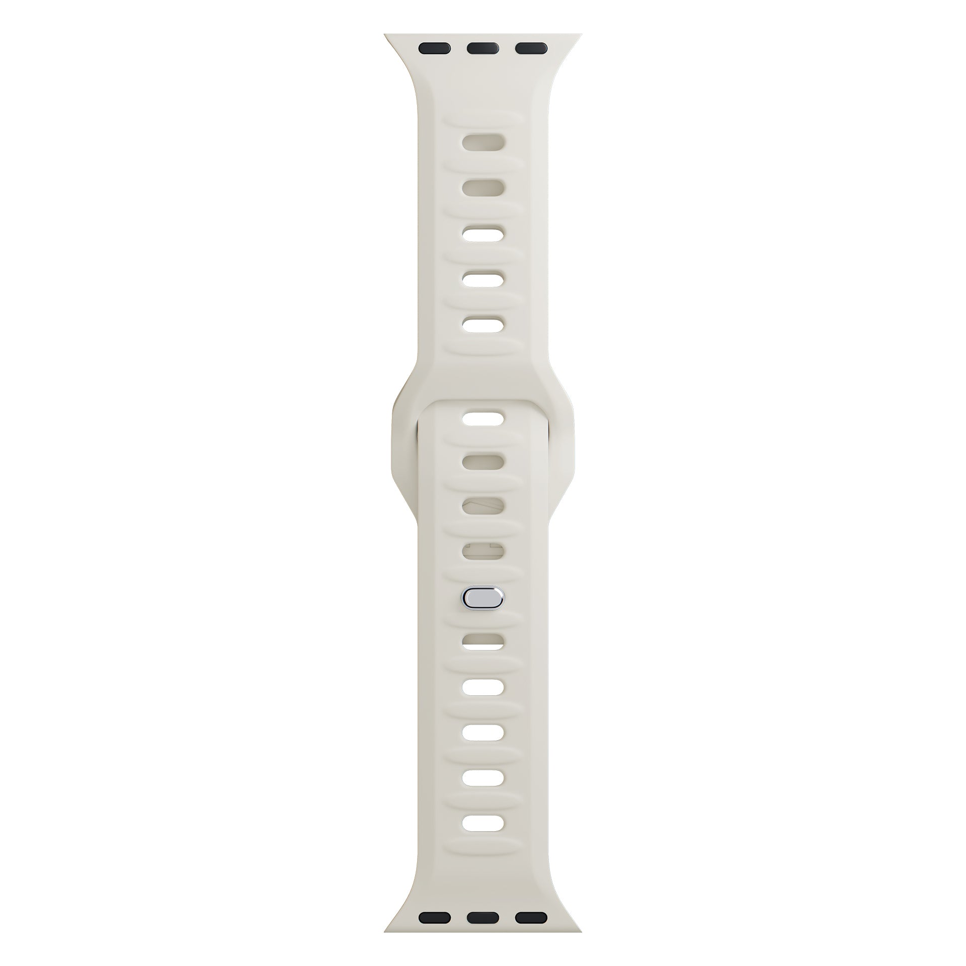 3mk Silicone Watch Strap Apple Watch 38/40/41 mm – baltas -- Apple Watch 38/40/41mm