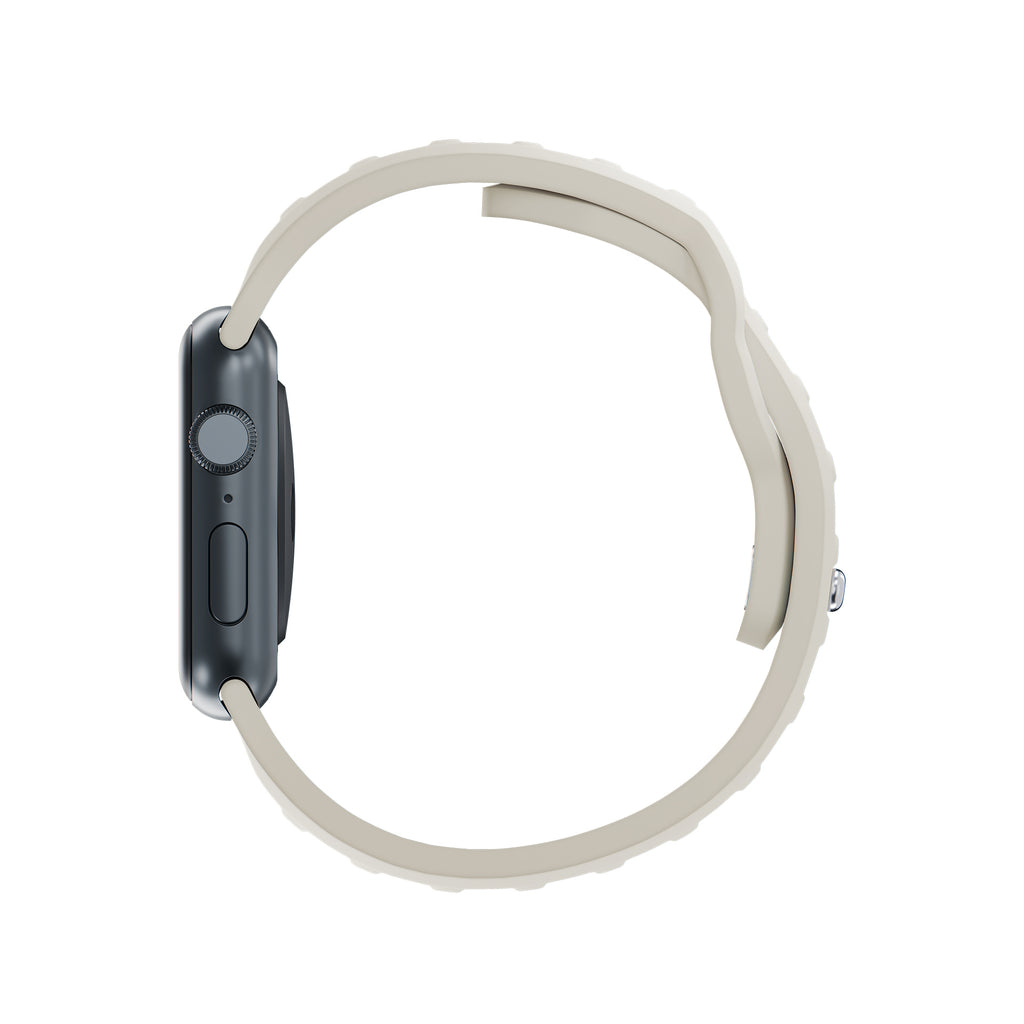 3mk Silicone Watch Strap Apple Watch 38/40/41 mm – baltas -- Apple Watch 38/40/41mm