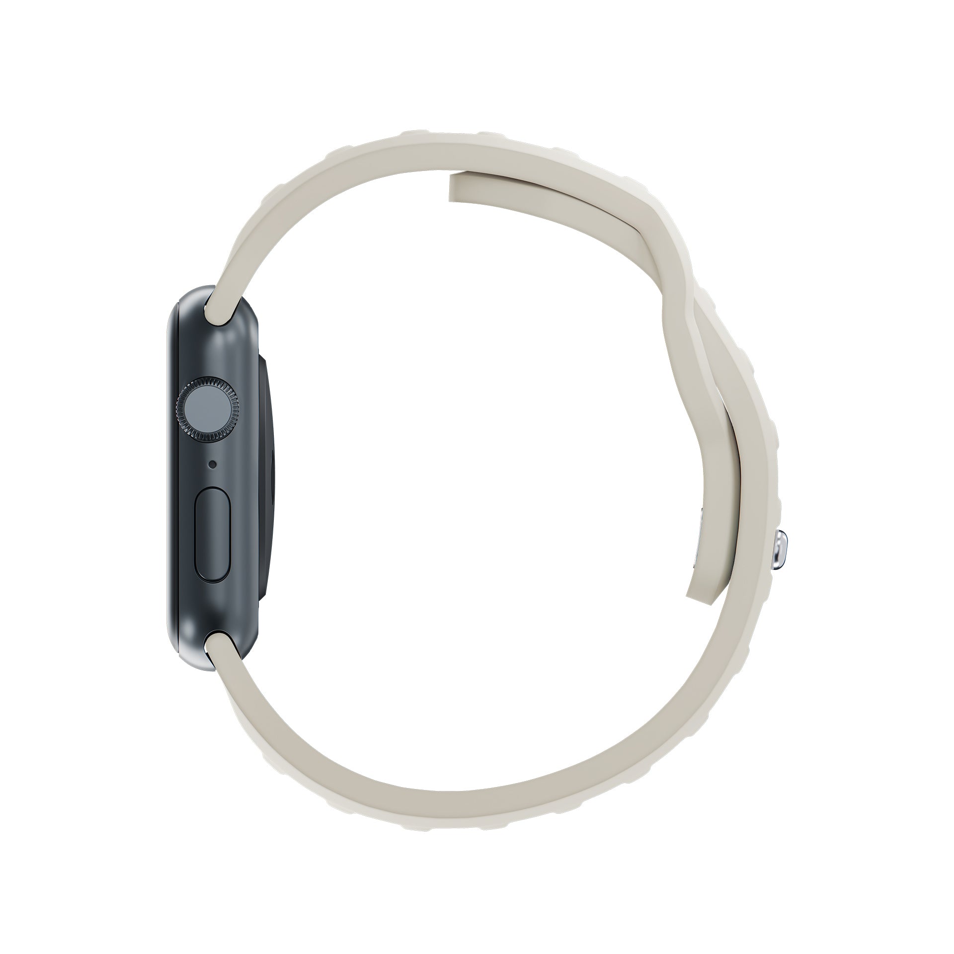 3mk Silicone Watch Strap Apple Watch 38/40/41 mm – baltas -- Apple Watch 38/40/41mm