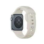 3mk Silicone Watch Strap Apple Watch 38/40/41 mm – baltas -- Apple Watch 38/40/41mm