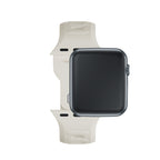 3mk Silicone Watch Strap Apple Watch 38/40/41 mm – baltas -- Apple Watch 38/40/41mm
