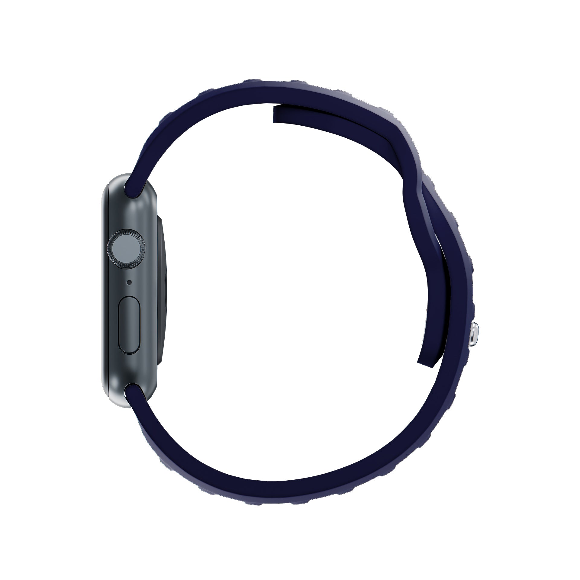3mk silikoninis laikrodžio dirželis, skirtas Apple Watch 38 / 40 / 41 mm - mėlynas