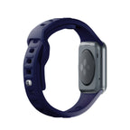 3mk silikoninis laikrodžio dirželis, skirtas Apple Watch 38 / 40 / 41 mm - mėlynas