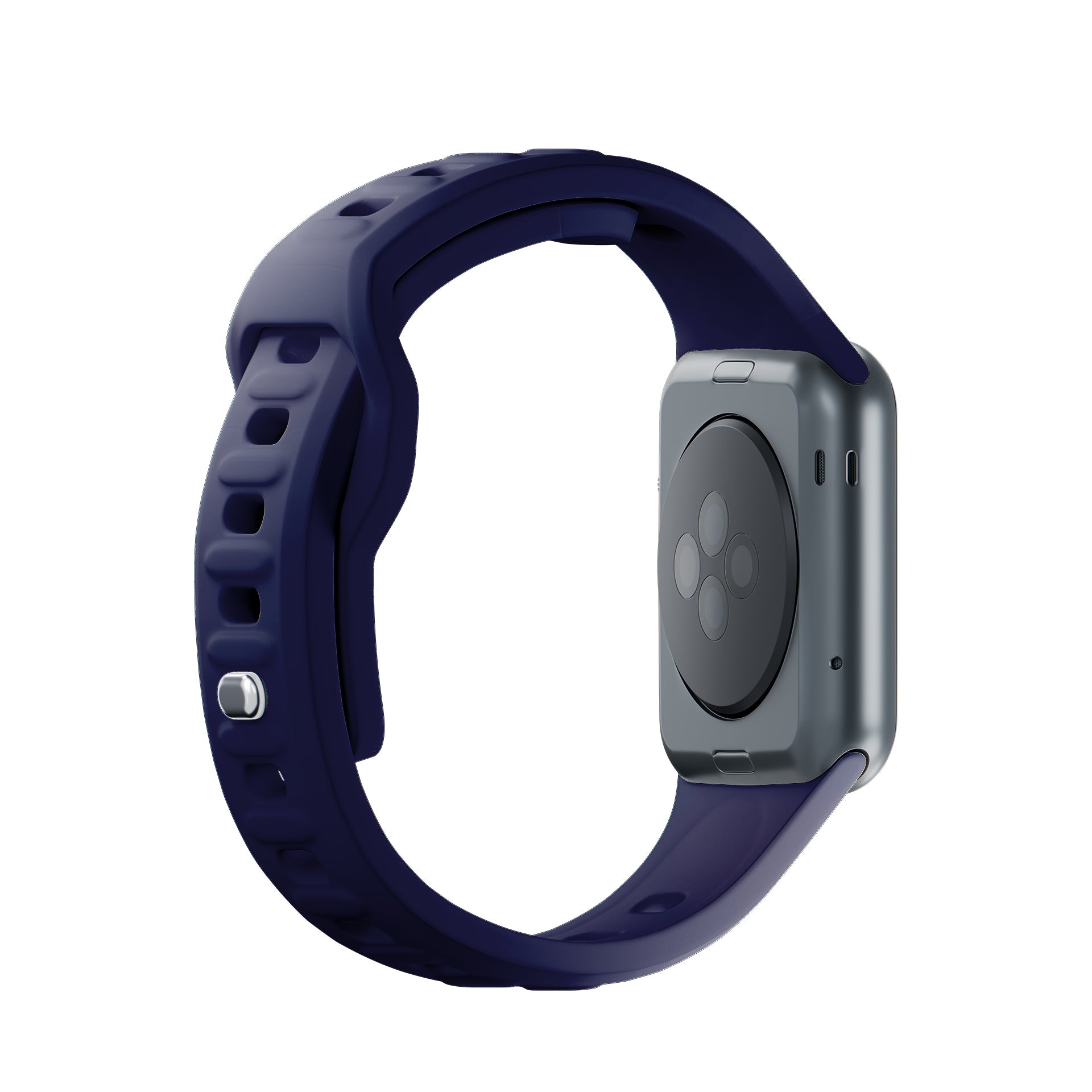 3mk silikoninis laikrodžio dirželis, skirtas Apple Watch 38 / 40 / 41 mm - mėlynas
