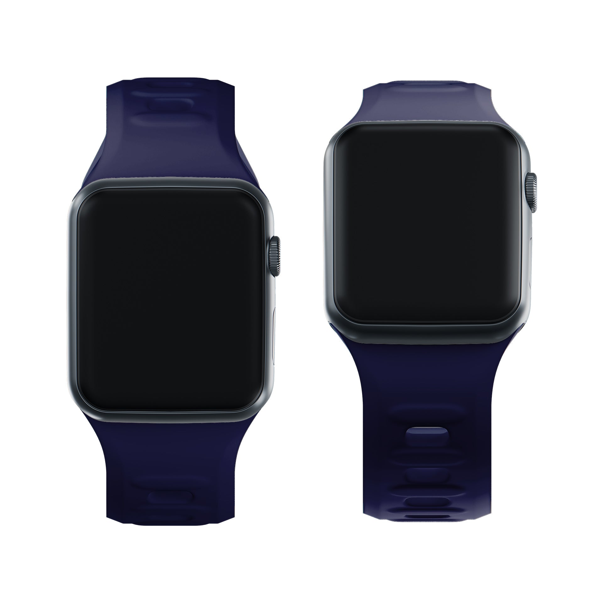 3mk silikoninis laikrodžio dirželis, skirtas Apple Watch 38 / 40 / 41 mm - mėlynas