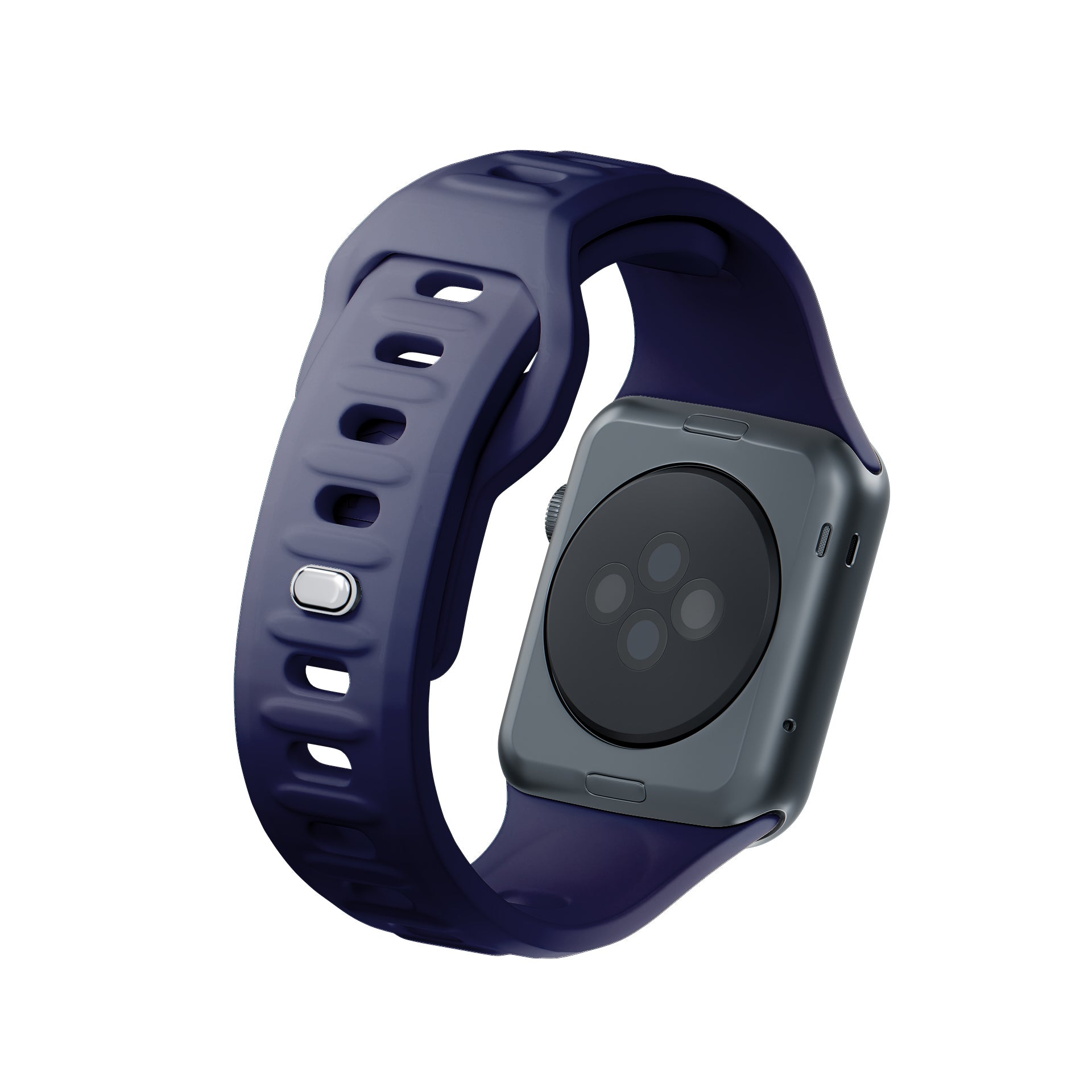 3mk silikoninis laikrodžio dirželis, skirtas Apple Watch 38 / 40 / 41 mm - mėlynas