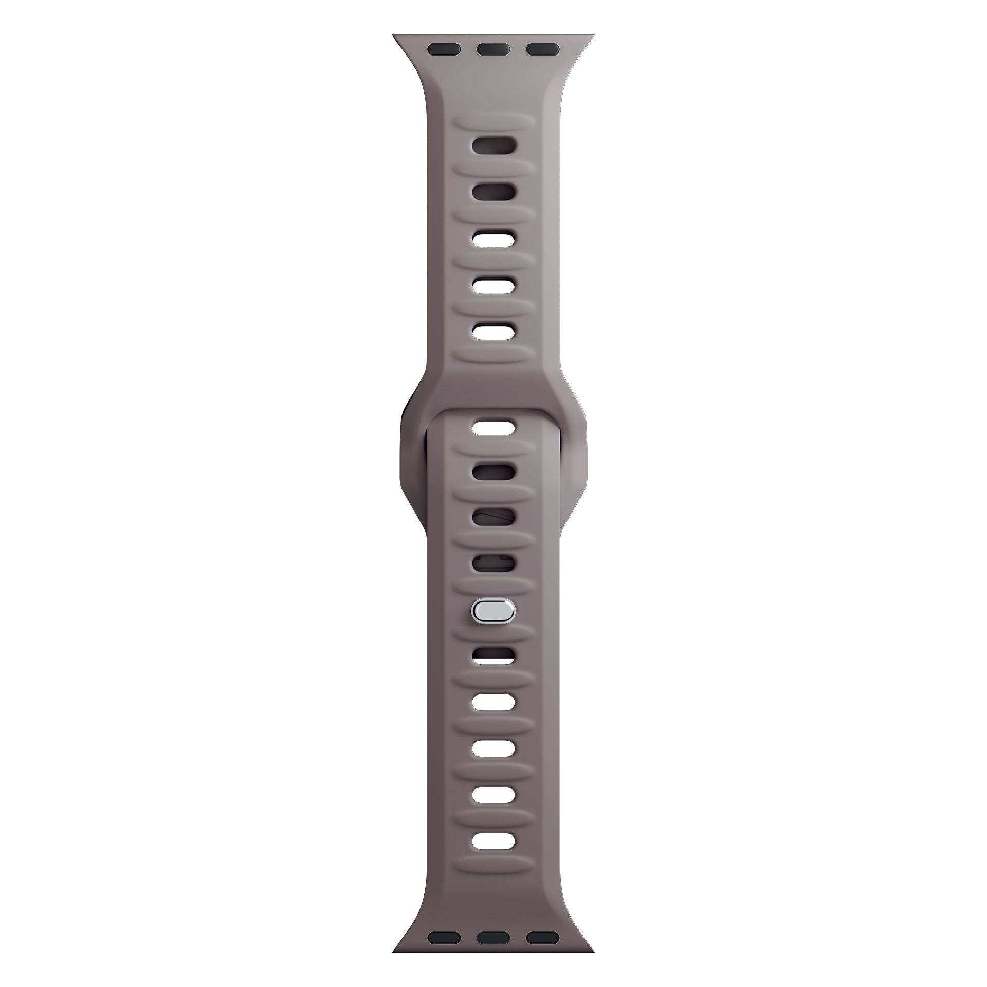 3mk silikoninis laikrodžio dirželis, skirtas Apple Watch 38/40/41 mm – tamsiai pilkas