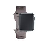 3mk silikoninis laikrodžio dirželis, skirtas Apple Watch 38/40/41 mm – tamsiai pilkas