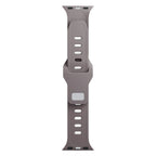 3mk silikoninis laikrodžio dirželis, skirtas Apple Watch 38/40/41 mm – tamsiai pilkas