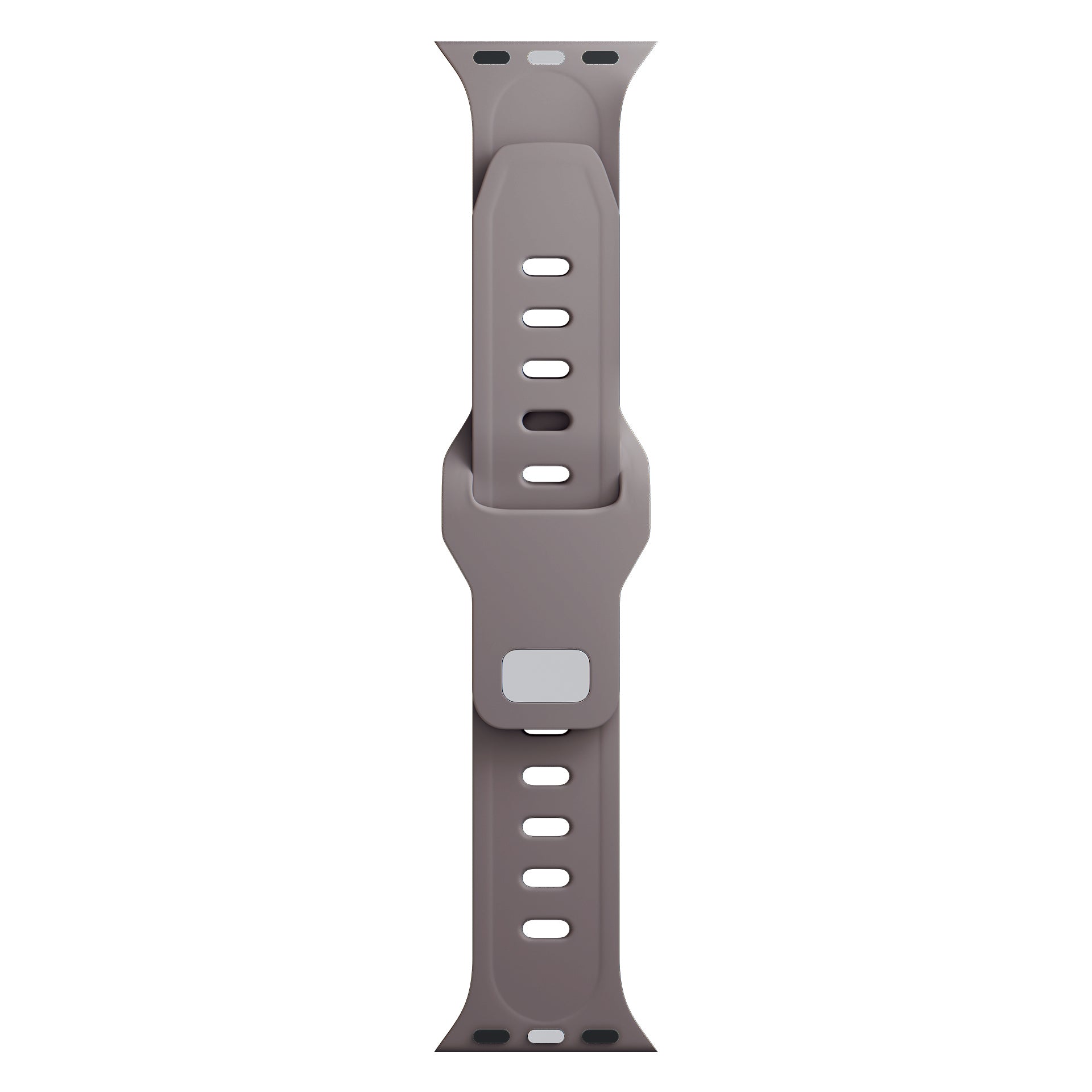 3mk silikoninis laikrodžio dirželis, skirtas Apple Watch 38/40/41 mm – tamsiai pilkas