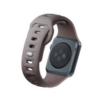 3mk silikoninis laikrodžio dirželis, skirtas Apple Watch 38/40/41 mm – tamsiai pilkas