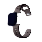 3mk silikoninis laikrodžio dirželis, skirtas Apple Watch 38/40/41 mm – tamsiai pilkas