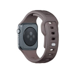 3mk silikoninis laikrodžio dirželis, skirtas Apple Watch 38/40/41 mm – tamsiai pilkas