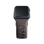 3mk silikoninis laikrodžio dirželis, skirtas Apple Watch 38/40/41 mm – tamsiai pilkas