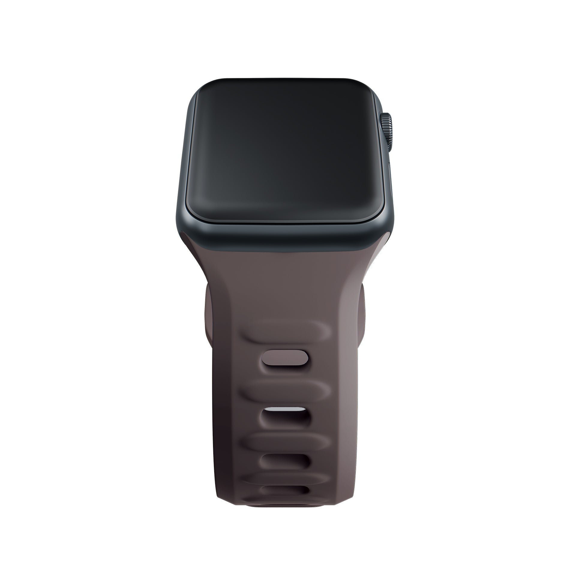 3mk silikoninis laikrodžio dirželis, skirtas Apple Watch 38/40/41 mm – tamsiai pilkas