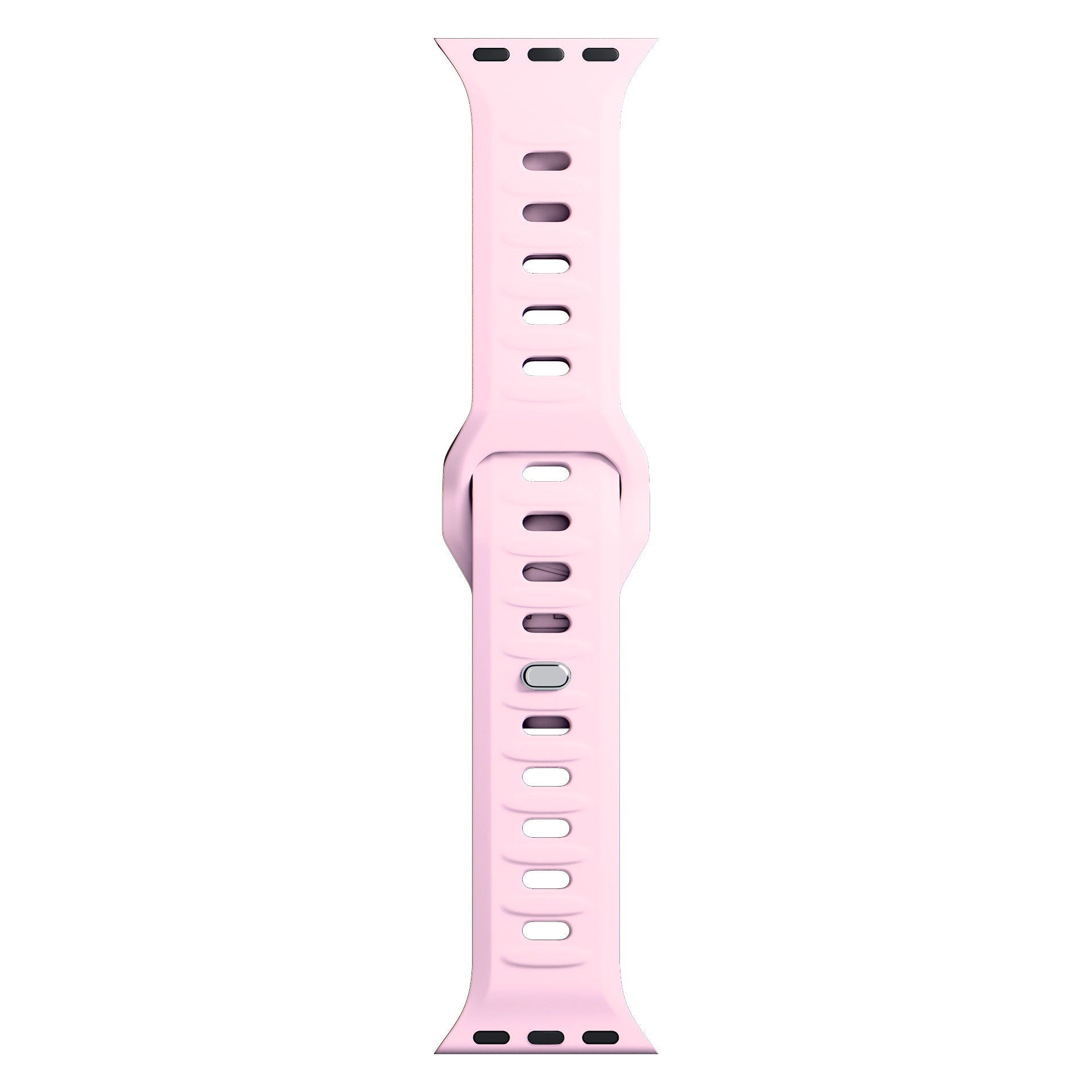 3mk silikoninis laikrodžio dirželis, skirtas Apple Watch 42/44/45/49 mm – rožinė