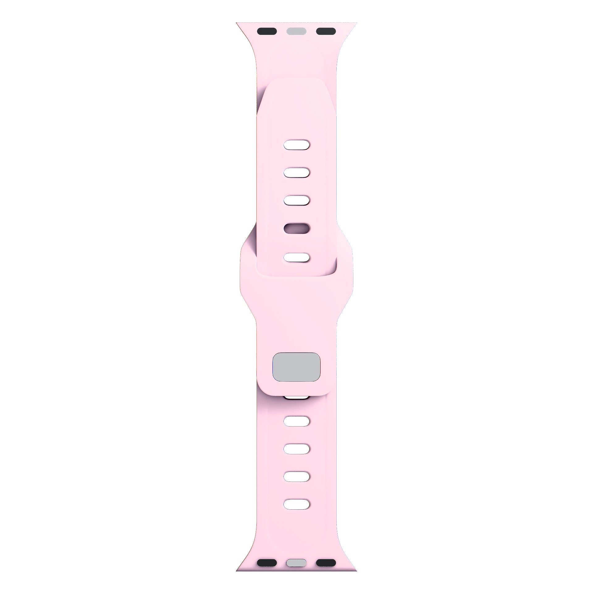 3mk silikoninis laikrodžio dirželis, skirtas Apple Watch 42/44/45/49 mm – rožinė