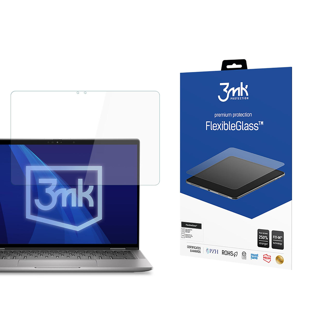 3mk FlexibleGlass hibridinis stiklas, skirtas Dell Latitude 7350 -- Cell phone tempered glass