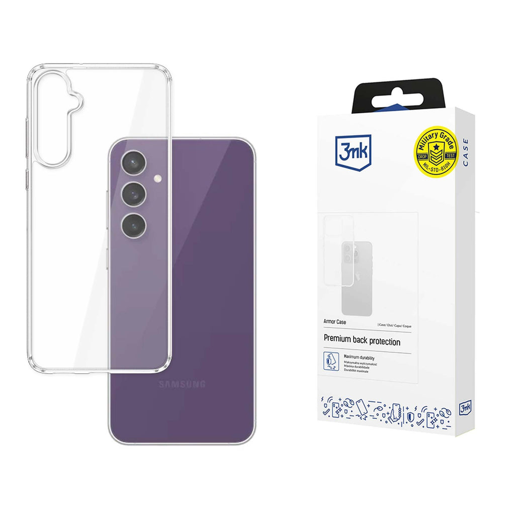 3mk Armor Case Samsung Galaxy S24 FE - skaidri -- Samsung Galaxy S24 FE