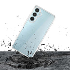 3mk šarvų dėklas, skirtas Samsung Galaxy M35 – skaidrus -- Samsung Galaxy M35