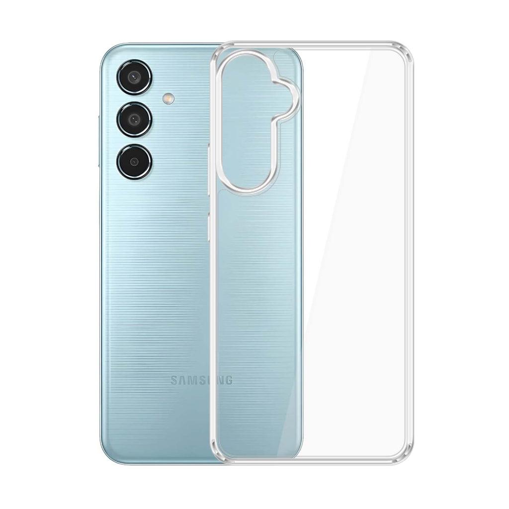 3mk šarvų dėklas, skirtas Samsung Galaxy M35 – skaidrus -- Samsung Galaxy M35
