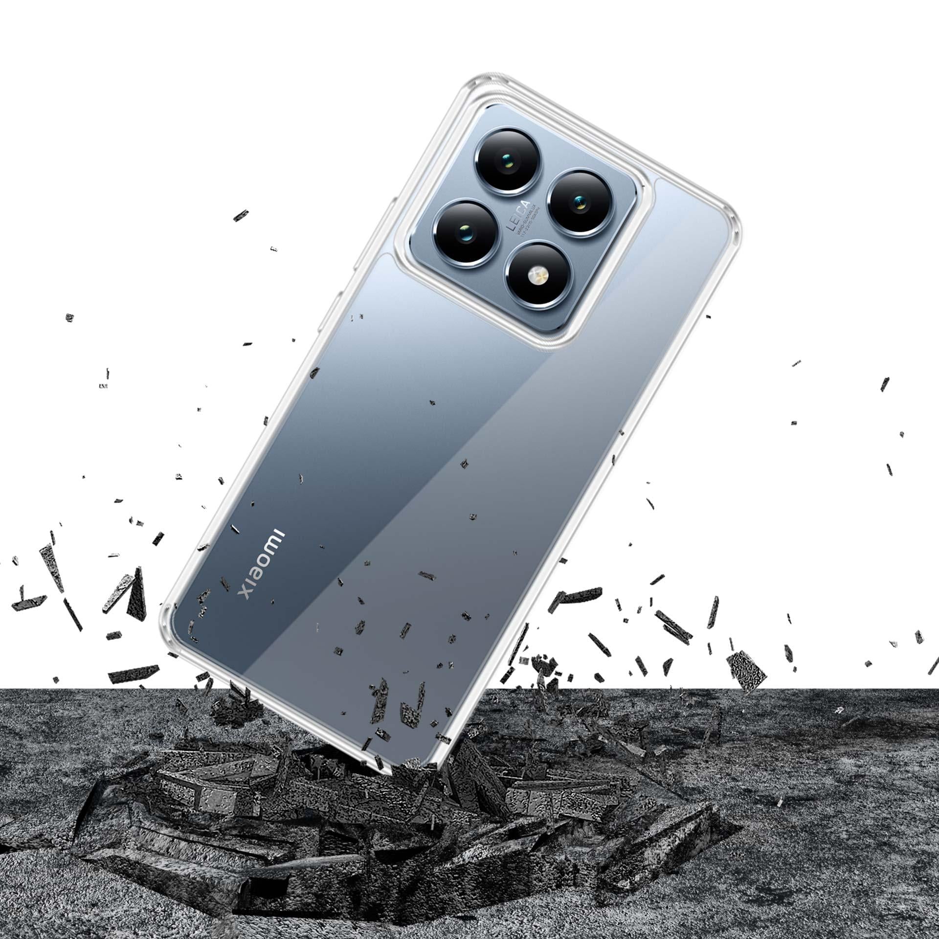 3mk Armor Case skirtas Xiaomi 14T - skaidrus