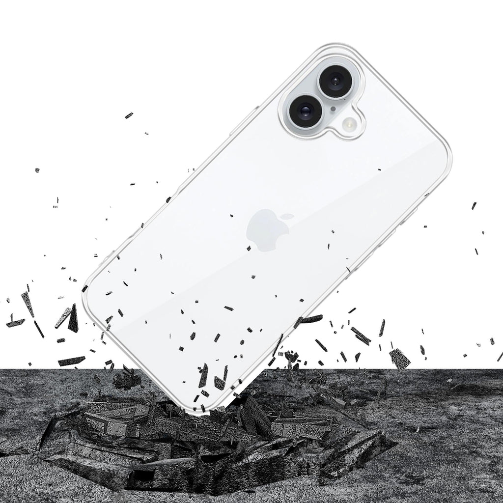 3mk skaidrus dėklas, skirtas iPhone 16 Plus – skaidrus