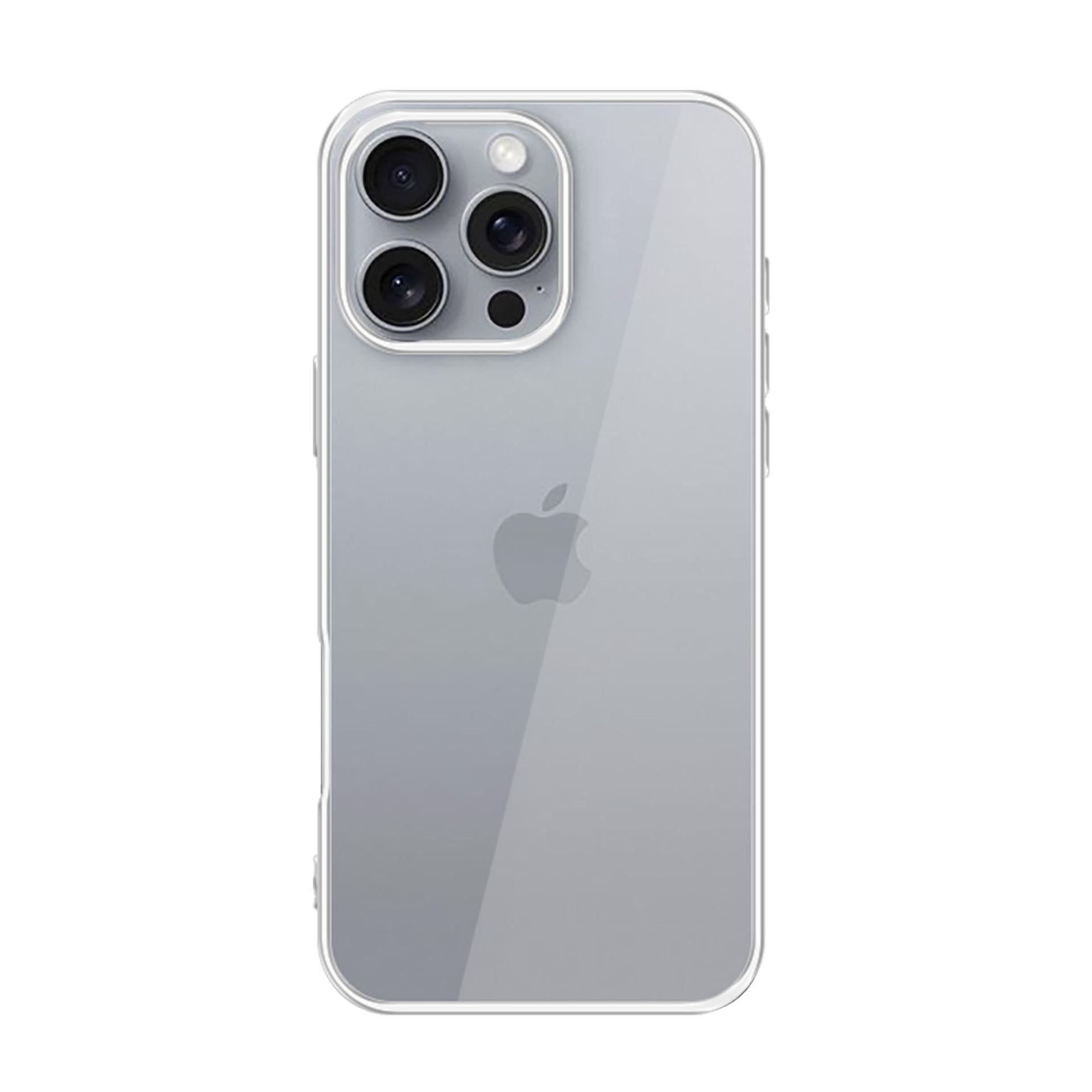 3mk skaidrus dėklas, skirtas iPhone 16 Pro – skaidrus