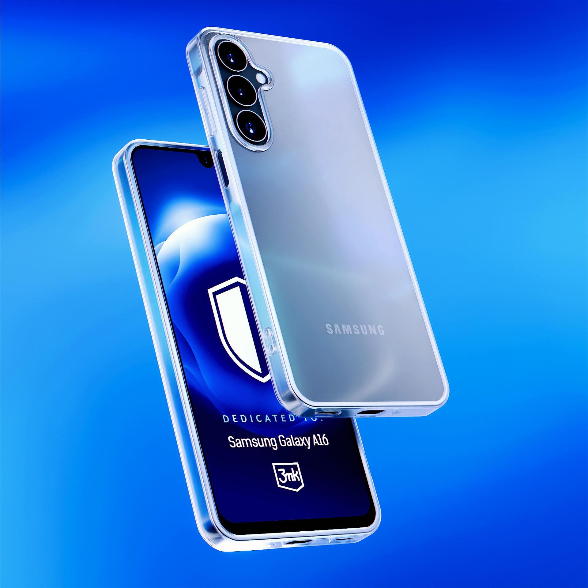 3mk skaidrus dėklas, skirtas Samsung Galaxy A16 - skaidrus -- Samsung Galaxy A16