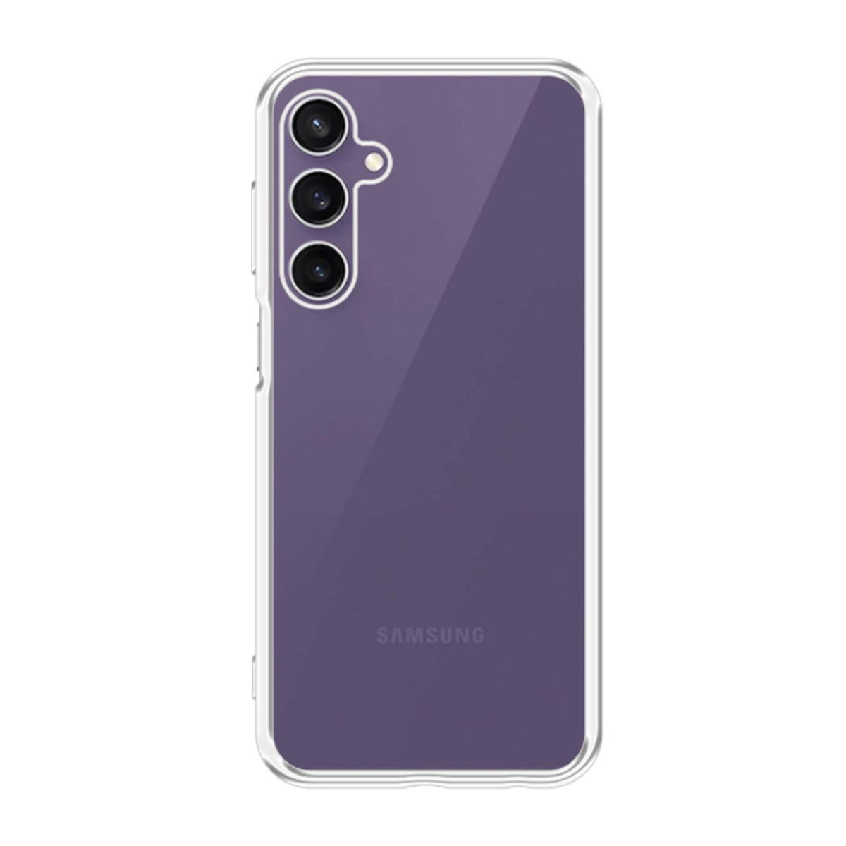3mk skaidrus dėklas, skirtas Samsung Galaxy S24 FE - skaidrus