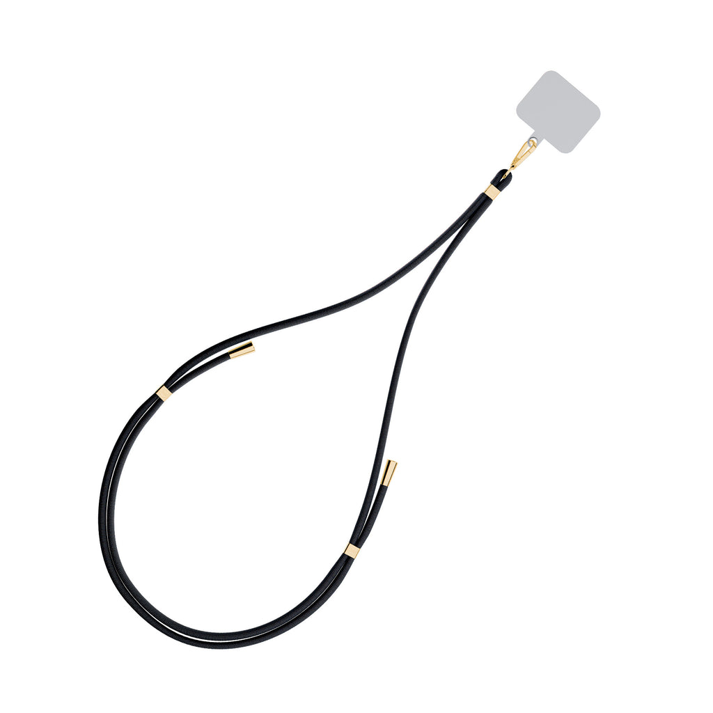 Išmaniojo telefono virvutė 3mk EasyClip – juoda -- Cell phone cases and covers