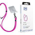 Smartphone Lanyard 3mk EasyClip – rožinė -- Cell phone cases and covers