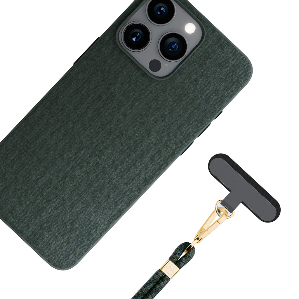 3mk EasyClip Elite Accessories pavadėlis – žalias -- Cell phone cases and covers