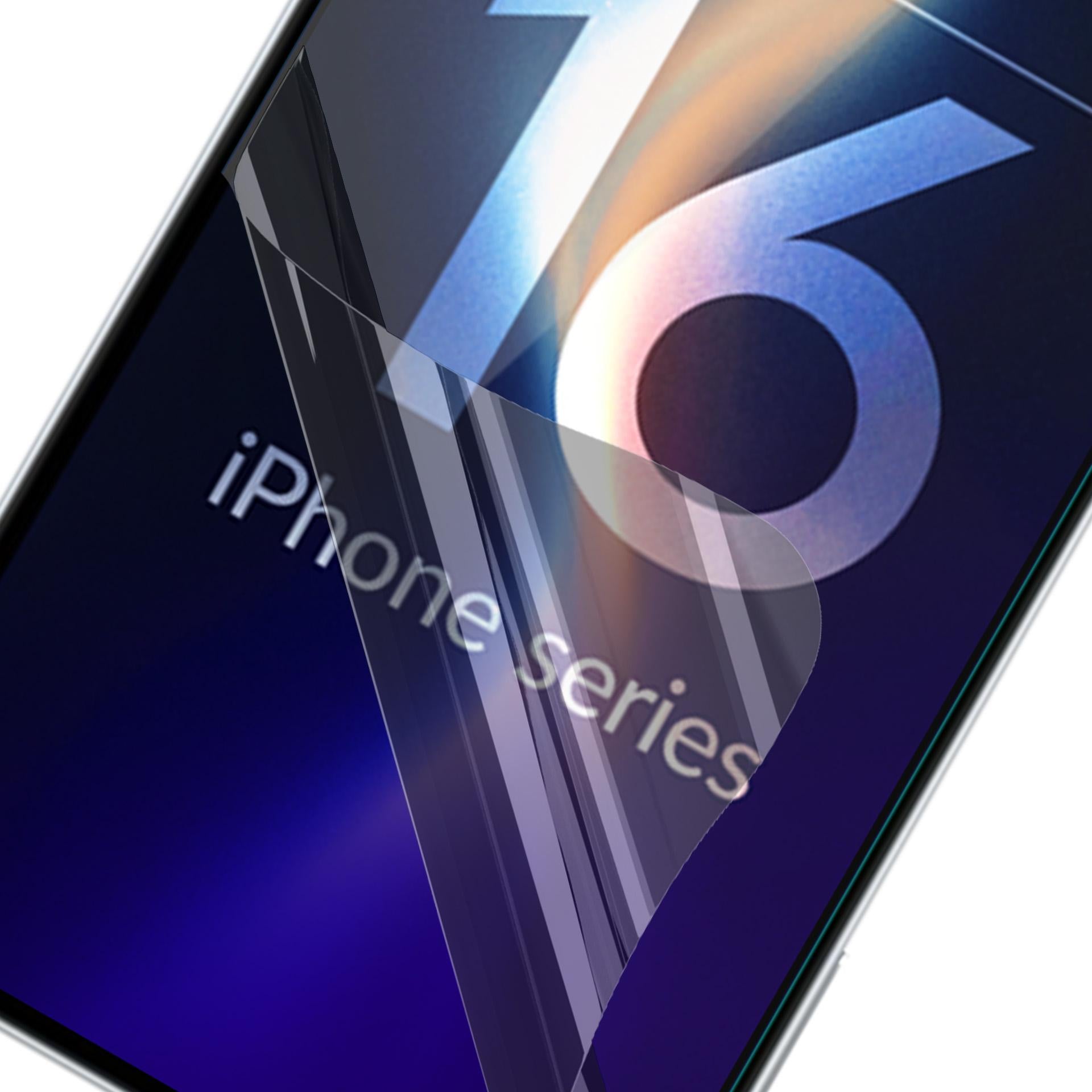 Grūdintas stiklas 3mk FlexibleGlass, skirtas iPhone 16 Plus