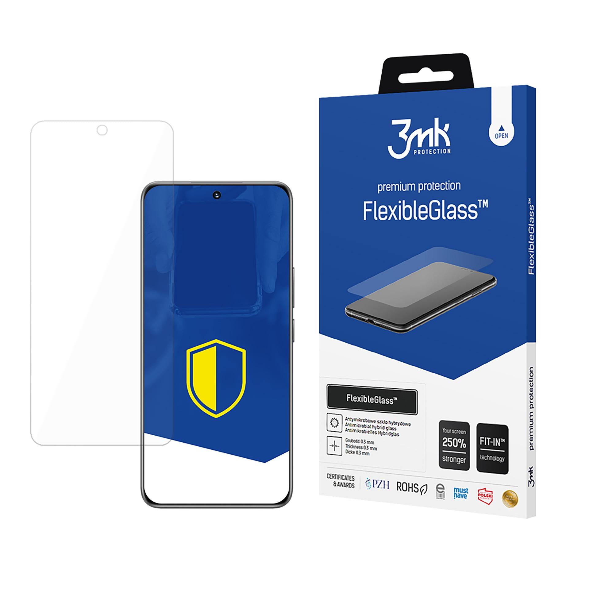 Hibridinis stiklas 3mk FlexibleGlass, skirtas Honor 200 Smart -- Honor 200 Smart