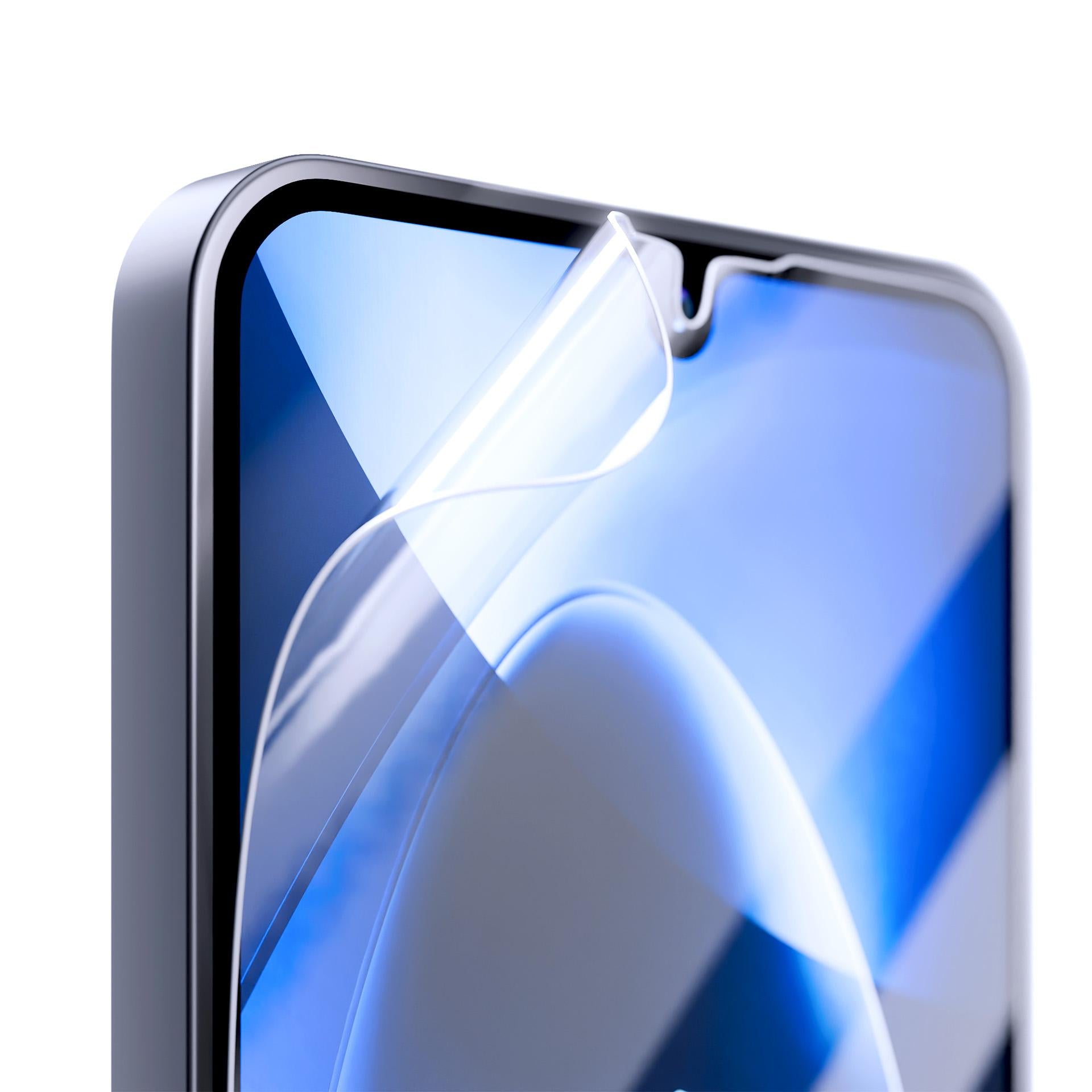 Grūdintas stiklas 3mk FlexibleGlass, skirtas Samsung Galaxy A16 -- Samsung Galaxy A16