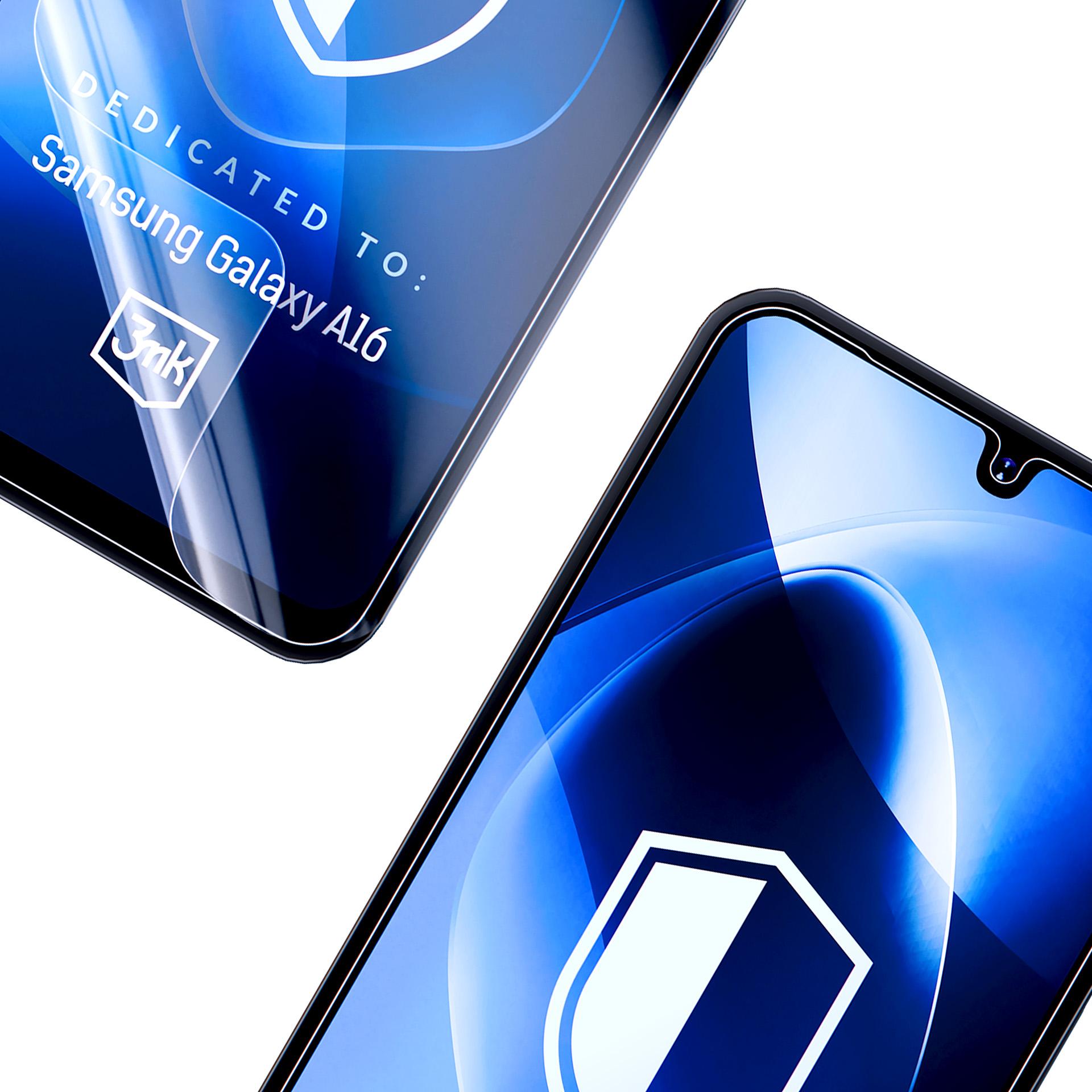 Grūdintas stiklas 3mk FlexibleGlass, skirtas Samsung Galaxy A16 -- Samsung Galaxy A16
